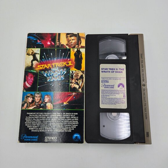 Star Trek VHS Movie Lot The Motion Picture Wrath Of Khan Final Frontier Search - Picture 10 of 16